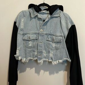 Cropped Jean Jacket